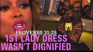 1st LADY DRESS WASN&rsquo;T DIGNIFIED-DR.KARRI BRYANT 