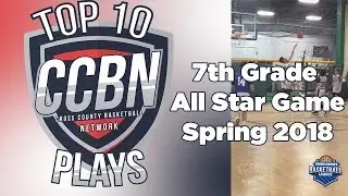 Top 10 Basketball Plays | CCBL 7th Grade All Star Game