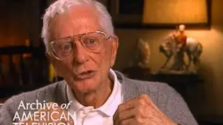 Roy Huggins on testifying for the House Un-American Activities Committee - EMMYTVLEGENDS.ORG