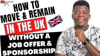 How to move & settle in the UK WITHOUT Job offer & sponsorship | Global Talent Visa