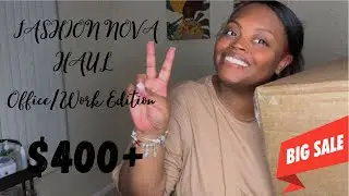 PLUS SIZE FASHION NOVA HAUL: OFFICE/WORK EDITION