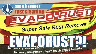 Насколько эффективен Evapo-rust &mdash; очистка и восстановление ржавчины с топоров и молотков?