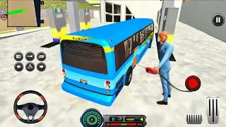 Real Uphill Offroad Bus Games 2026 | Public Transport Bus Driving Video Game | Android Gameplay