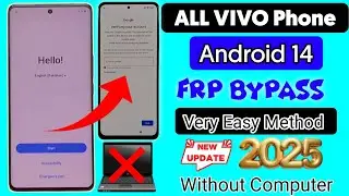 All VIVO Frp Bypass Android 14/15 Without Pc | VIVO All Android 14 Frp Bypass | Easyshare Not Work