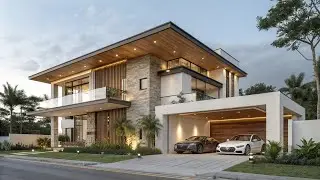 Inside a Stunning Modern Luxury House | Elegant Interior & Exterior Tour