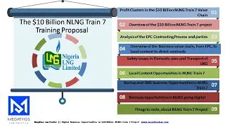 NLNG Train 7; Megathos Training session on the $10 Billion NLNG Train 7 Project