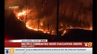 Latest On Wears Valley Wildfire