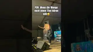 POV: Wenn die Menge noch einen Titel h&ouml;ren will😍 #schlager #shorts #oktoberfest #party