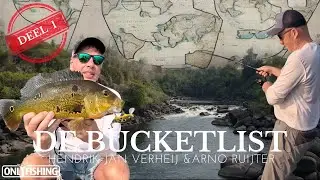 Suriname, op jacht naar een grote roodstaart meerval met Hendrik-Jan Verheij & Arno Ruijter.