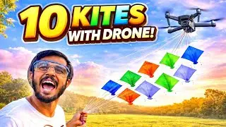 Drone Se Patang Uda Di 😱 | Ye Dekh Kar Aankhon Par Yaqeen Nahi Hoga |Drone Pura Tut Gaya |desi jugad