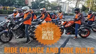 Ride Rules | ktm orange riders day | ktm 125