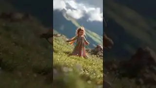 Dancing little girl 🥰 #1000subscriber #100kviews