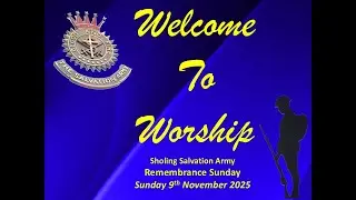 9th November 2025 - Sholing Salvation Army