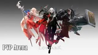 LOST ARK Online - CBT2 3vs3 PVP Arena 1vs1 Relay Infighter and Warlord Gameplay