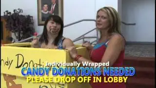 Candy Donations commercial 2012