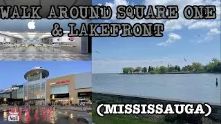 Walk around Square One Mall | Apple Store | Lakefront Mississauga |(2023) Vlog-24