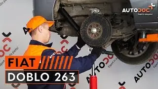 Cambio ammortizzatori posteriori FIAT DOBLO 2 TUTORIAL | AUTODOC