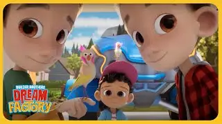 🤖 Robot Chaos, Crazy Shoes & Wacky New Pets! Fun Cartoon for Kids | @BuilderBrothersDreamFactory