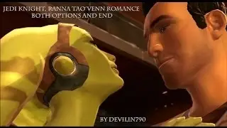 SWTOR: Jedi knight, Ranna Tao'Ven Romance both options and end
