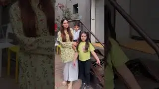 Minal Khan Son 1st day In School #m8nalkhan#aimankhan#shortsfeed#shorts