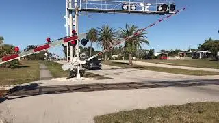 FEC TRAIN 101#99@5:42pm 60mph train speed!