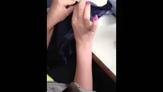Lining on jacket sleeve vents 1