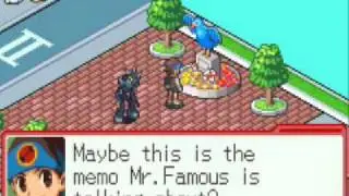 MMBN6 Falzar - Mr.Famous's secret request!?