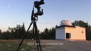 IOptron Skytracker test for timelapse