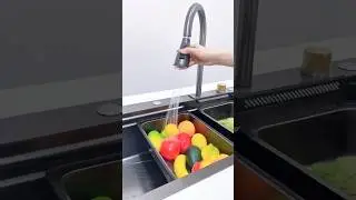 Thickened 304 stainless steel sink # Kitchen sink#youtubeshorts #viralvideo #