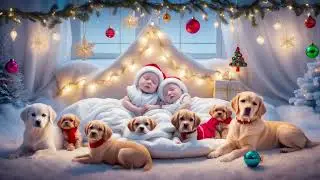 Baby Sleep Music - Most Relaxing Music For Babies Sleep - Deep Sleep Christmas Atmosphere