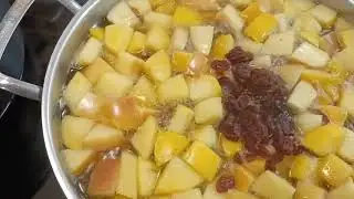 delicioso ponche para este frío un pequeño cambio a mi mesa 