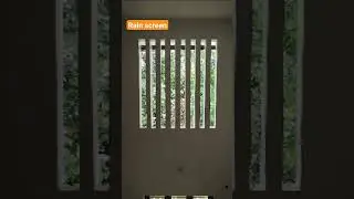 Retractable rain screen by Excelteam,#calicut,#retractable,#screen,#rainproof
