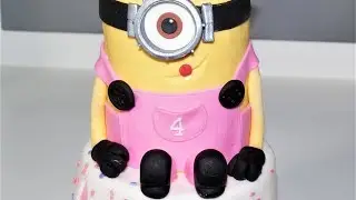 Cake decorating tutorials | how to make a 3D MINION CAKE | Sugarella Sweets
