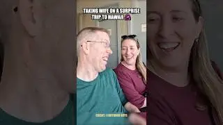 Luke surprises his wife with a trip to hawaii...