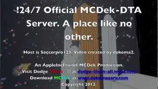 Welcome to MCDek-DTA Server