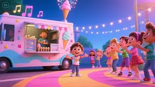🍦 The Ice Cream Truck Song | Sweet Treat Song for Kids | Summer Fun Rhyme for Toddlers