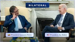 President Biden Hosts a Bilateral Meeting with President Gustavo Petro of Colombia