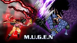 Roger V2 vs Kaido (All Forms) - Mugen
