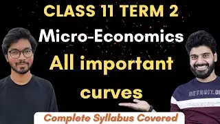Microeconomics Important Curves | Complete Syllabus Covered | Class 11 Commerce Term 2 Course