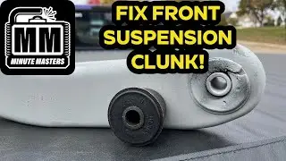 Fix Front Suspension Clunk - Replace Axle Pivot Bushings | 1995 Ford F150