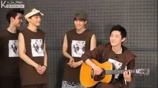 [Thai sub] EXO Dancing to Apink & Chanyeol NoNoNo Acoustic Ver. Cut - We Got Married [UNSEEN CLIP]