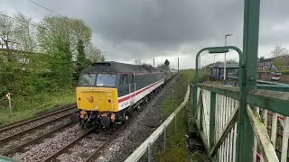Trains at Euxton Balshaw Lane 22nd April 2023