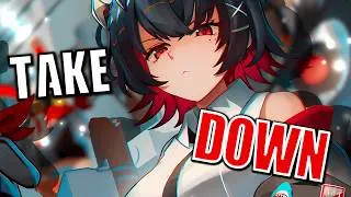 Nightcore - Takedown (Huntrix, KPop Demon Hunters) - (Lyrics)
