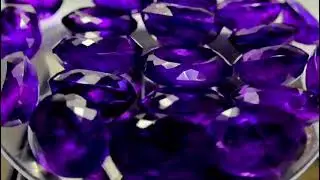 Natural Translucent Zambia Deep Purple Amethyst faceted Loose Jewelry Ring Earring Making Gemstone