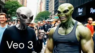 AI Interviews Aliens | Aliens Explain the Dumbest Things about Humans 😂(Google Veo 3)