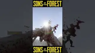 Sons of the Forest Weapons Test - Bone #shorts