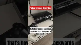 How to spot the rare PS3 consoles!!! #PS3 #BackwardsCompatible #PS2 #PS1 #RetroRevival #RetroGaming