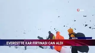 A WORK STORM TOOK LIFE ON EVEREST