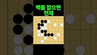 바둑 묘수 사활 - 기똥차게 천재적인 묘수를 찾아보세요. #바둑 #사활 #바둑강좌