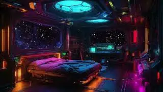 Silent Voyage Through the Nebula 🌠 Relaxing Starship Sounds & Ambient Space Tones for Deep Rest